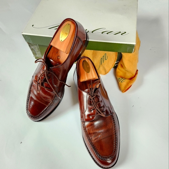 Mezlan Shoes 9 Mezlan Oxfords 9s Era Brown Leather Original Box And Shoe Bags Poshmark